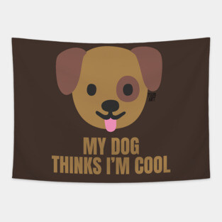 DOG COOL Tapestry