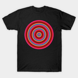 Pop Mod Circles #2 T-Shirt