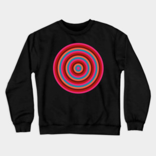 Pop Mod Circles #2 Crewneck Sweatshirt