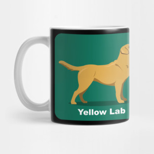 Yellow Lab Dog Mug