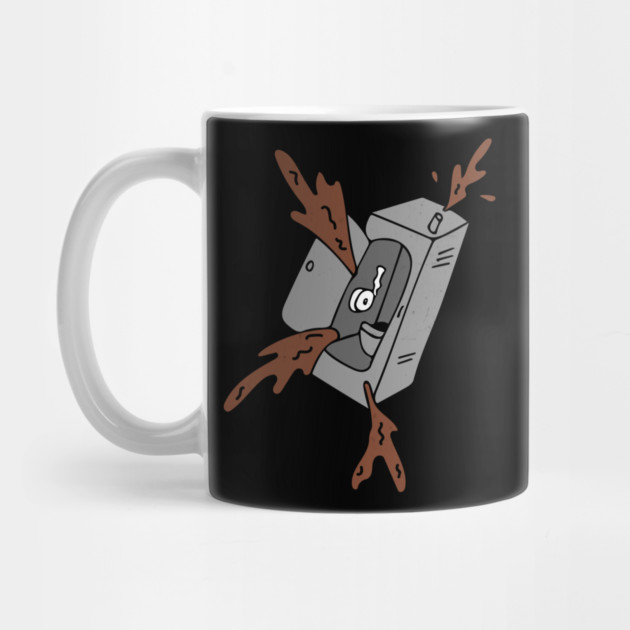 Porta Potty Spilling Liquids by belownormal