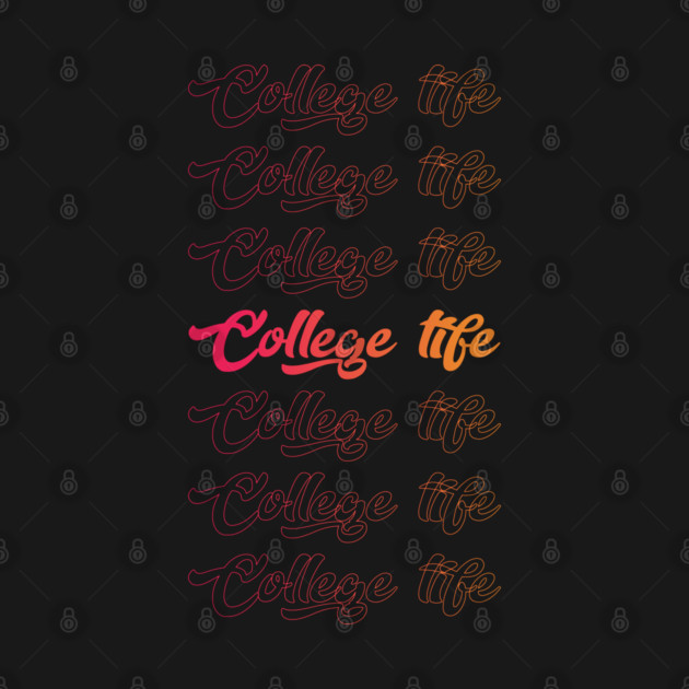 College Life Cool Style Funny by DrollDrifter