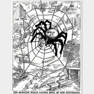 The Monster Which Causes Most Of Our Suffering - IWW, Anti Capitalist, Socialist Posters and Art
