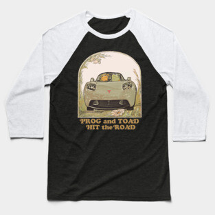 Frog And Toad Hit The Road Baseball T-Shirt