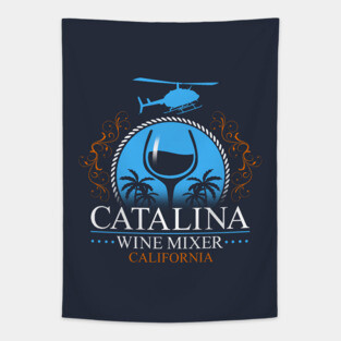 Catalina Wine Mixer Tapestry
