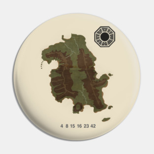 Lost Island Pin