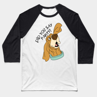 Dog Party Baseball T-Shirt