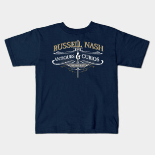 Russell Nash Antiques and Curios Kids T-Shirt