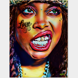 Badu Posters and Art