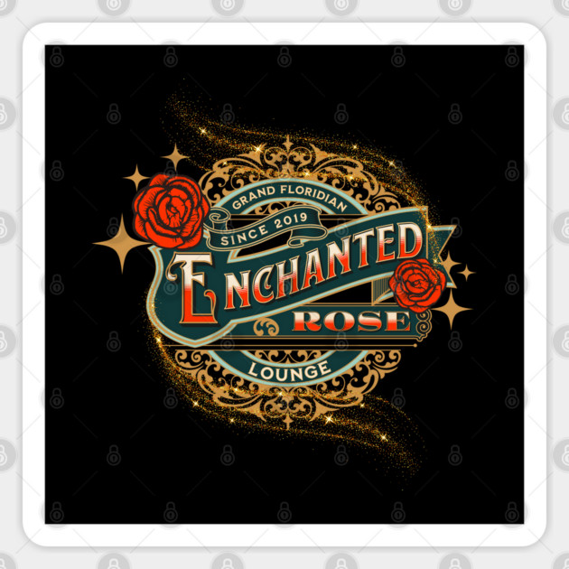 Enchanted Rose Lounge Grand Floridian Resort Orlando Florida Sticker by Joaddo