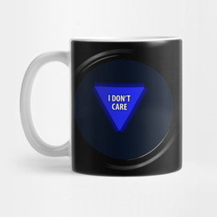 8 Ball "I Don't Care" Mug