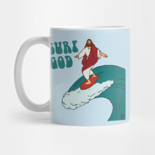 surf god Mug