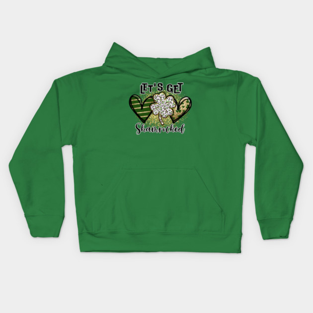 Let's get Shamrocked Kids Hoodie by MCAL Tees
