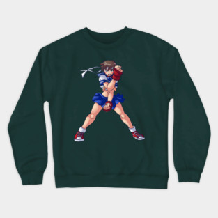 Sakura from STREET FIGHTER Crewneck Sweatshirt
