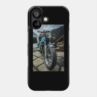 Suzuki GS750 in Blue Phone Case