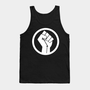 Black Power Fist, black lives matter, black history Tank Top