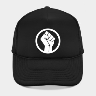 Black Power Fist, black lives matter, black history Hat