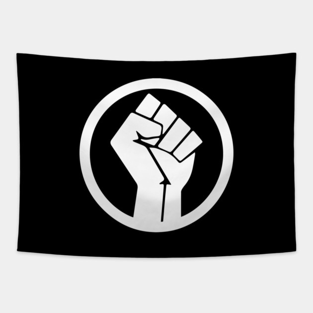Black Power Fist, black lives matter, black history Tapestry by UrbanLifeApparel