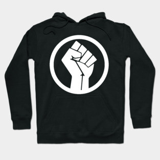 Black Power Fist, black lives matter, black history Hoodie