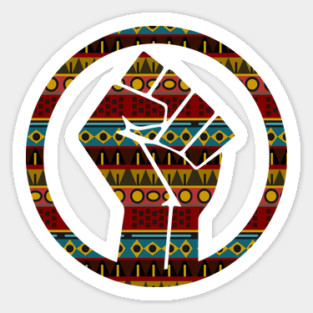 Black Power Fist, black lives matter, black history, afrocentric Magnet