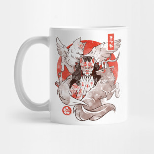 The Fox Yokai - Otaku Japan Animal Art Gift Mug