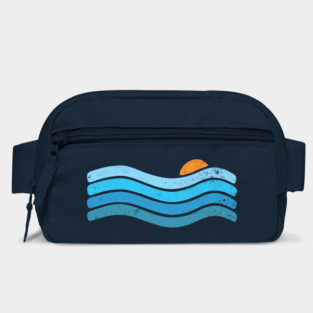 Sunset Ocean Waves Bag