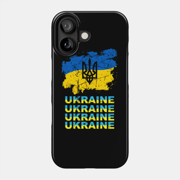 Ukraine Ukrainian Lover Phone Case by OUTFITPAW