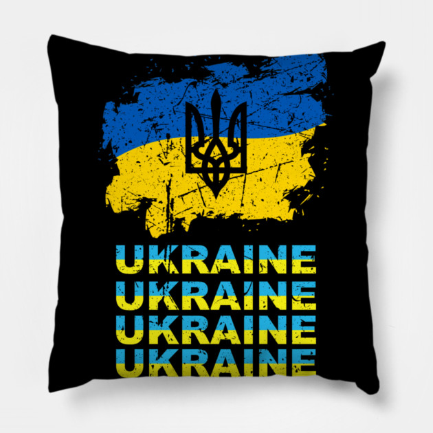 Ukraine Ukrainian Lover Pillow by OUTFITPAW