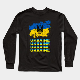 Ukraine Ukrainian Lover Long Sleeve T-Shirt
