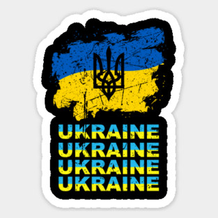 Ukraine Ukrainian Lover Sticker