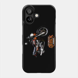 The Classic Suzuki GSX 1100 DOHC design by MotorManiac Phone Case