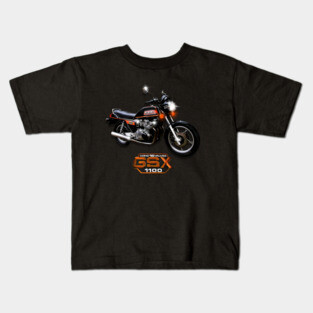The Classic Suzuki GSX 1100 DOHC design by MotorManiac Kids T-Shirt