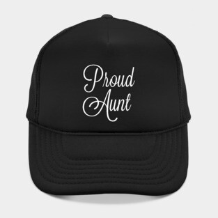 Proud Aunt Family Love Design Hat