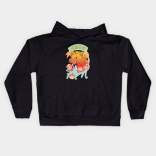 Laughing hyena v.3 Kids Hoodie