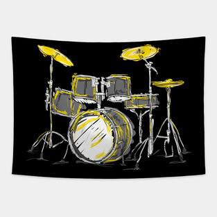 Drummer Tapestry
