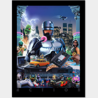 Videodrome Action Posters and Art