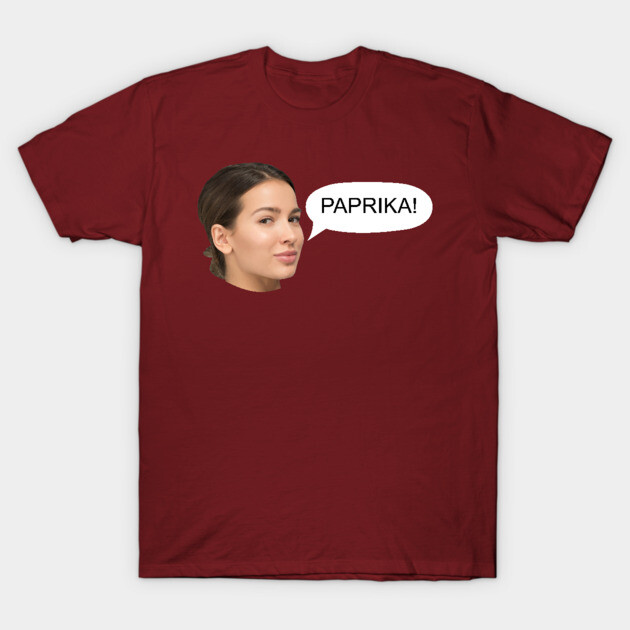 Paprika! Catchphrase Design Paprika T-Shirt TeePublic