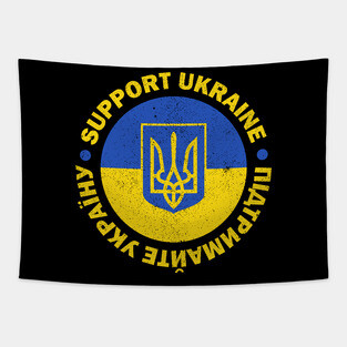 Support Ukraine - Stop the war Tapestry