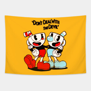Cuphead Tapestry