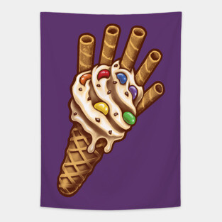 Infinity Ice Cream Tapestry