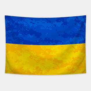 Ukrainian Flag Tapestry