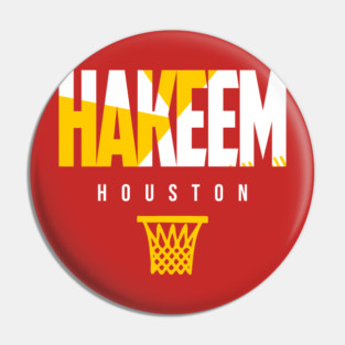 Hakeem Houston Basketball Pin