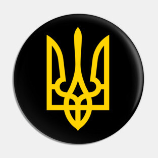 Ukrainian Trident Pin