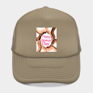 happy woman day Hat