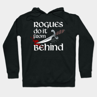 Rogues do it from behind Hoodie
