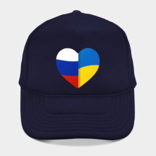Peace heart russia urkrainia Hat
