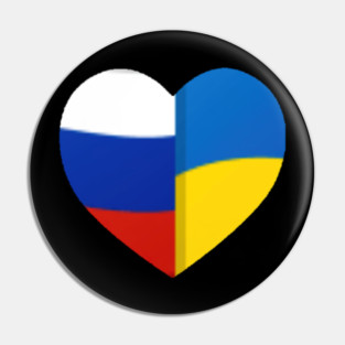 Peace heart russia urkrainia Pin
