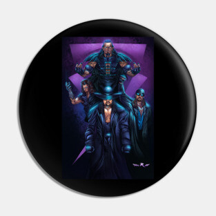 The Under Taker wrestling ART Pin