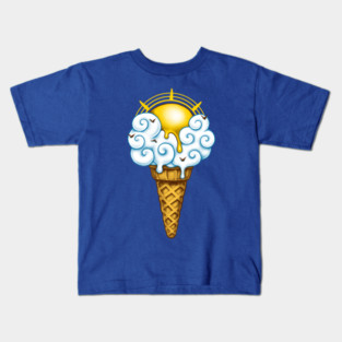 Sunny Ice Cream Kids T-Shirt