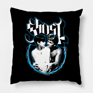 Ghost (Blue) Pillow